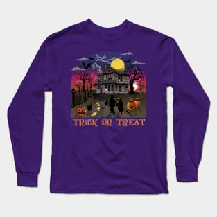 Spooky Evening Trick or Treat Long Sleeve T-Shirt